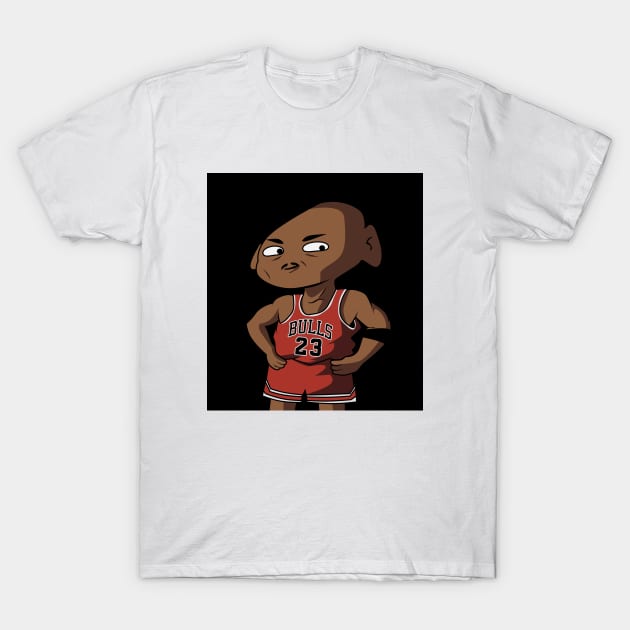 Michael jordan cartoon t shirt clearance